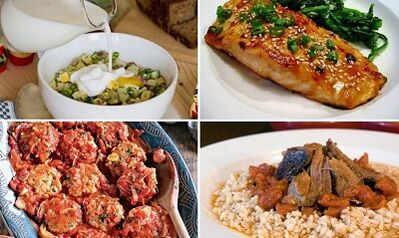 قواعد الطبخ على نظام غذائي البروتين